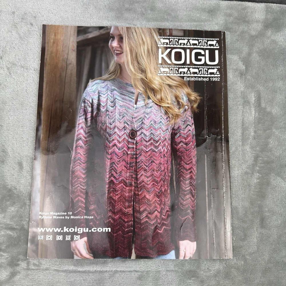 Vogue Knitting Magazine Late Winter 2019 "Graphic Design" - Picture 4 of 4